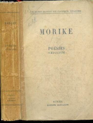 Poesies / Gedichte - Collection Bilingue Des Classiques Etrangers