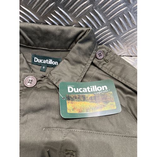 Veste Treillis Militaire 4 Poches Polyester Coton Kaki Taille S