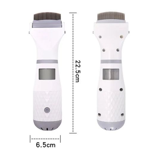 Peigne À Puces Électrique Massage Pour Éliminer Les Poux Prêt À L'emploi Puissance D'aspiration Multipliée Par 3 