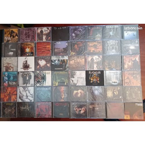 Lot Cd Metal Francais !