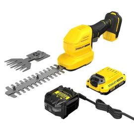 Taille-haie et cisaille STANLEY FATMAX STCSS20D1-QW 18V 2Ah lames interchangeables jaune/noir