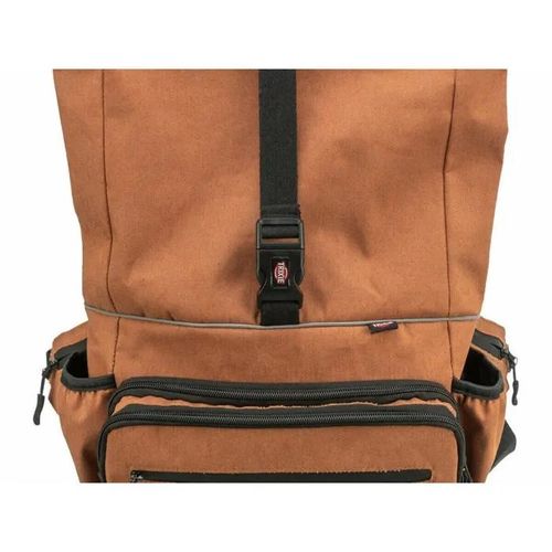 Sac Pour Animaux De Compagnie - Trixie - Rolltop - Orange - 46x58x38 Cm - 0,551 Kg - Polyester Coton - Réfléchissant