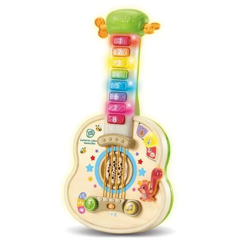 Guitare électronique pour enfants - VTech - Apprentissage et exploration - 186x365x55 mm - 0.74 kg - 8 clés - Plastique
