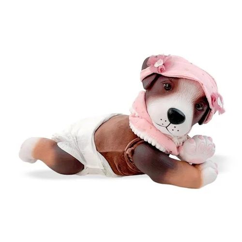 Jouet chien en peluche - Berjuan S.L - Anireal 60121 - Multicolore - 35 cm - Plastique - Moderne - 137 unités - Chien
