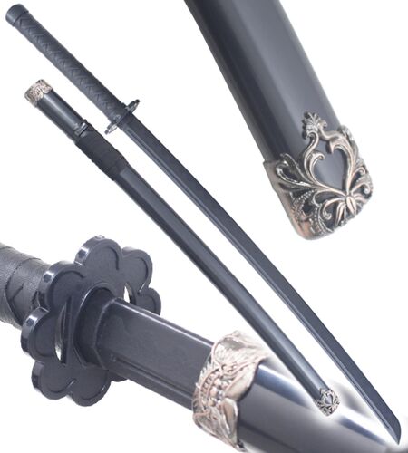 One Piece Katana Tout en Plastique Polypropylene Zoro Sabre Shusui Shuusui 105cm Epee Entrainement Combat + Fourreau Décoration