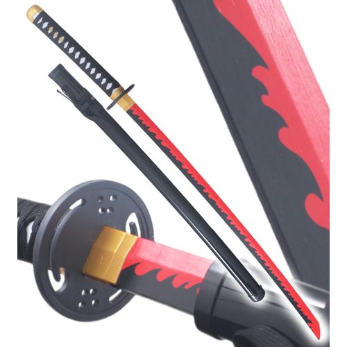 Fate Grand Order Katana en Bois Katana Senji Muramasa's Myoujingiri Muramasa Sabre Epee Red Edition Décoration