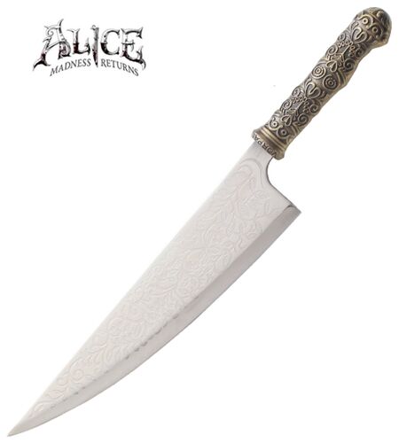 Alice Madness Returns Poignard Vorpal Blade Dague Couteau Alice Décoration