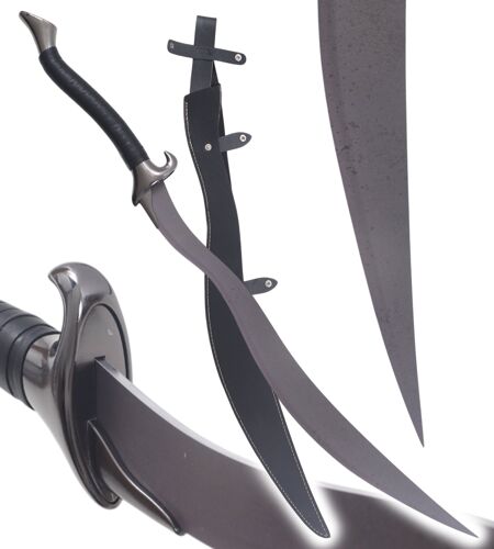 Elden Ring Epee Bloodhound's Fang Epee Courbe Greatswords Swords Croc de Limier Décoration
