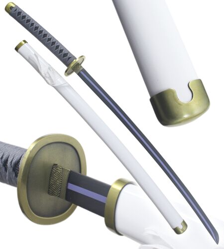 One Piece Katana Wado Ichimonji Haki Version Katana Zoro Sabre Epee Décoration