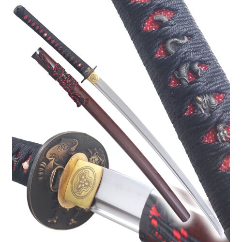 Danzan Katana Seki Sabre Japonais Epee Entrainement - Lame T10 Décoration