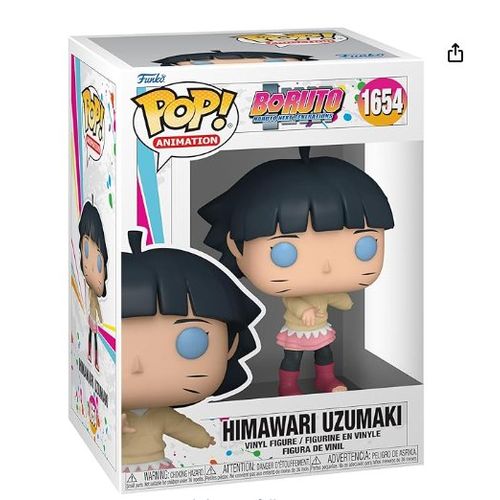 Funko Pop! Animation : Boruto - Himawari Uzumaki - 1 Chance Sur 6 D'Obtenir La Version Chase - Boruto : Naruto Next Generations - Figurine En Vinyle À Collectionner - Idée Cadeau - Produit Officiel