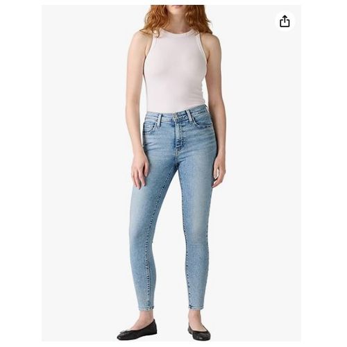 Jean Levi'S 720 Taille Haute Super Skinny Pour Femme, Bleu Indigo Moyen Délavé, Taille 28w / 34l