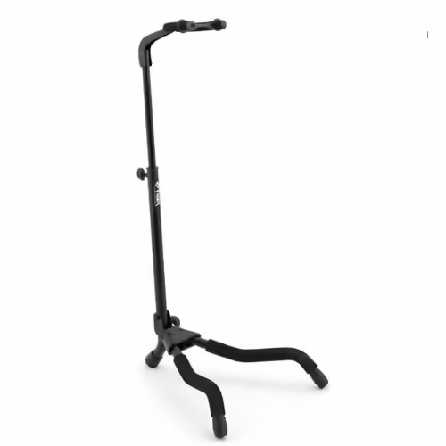 Support de manche Tiger GST15-BK Pro, pliable, pour guitare acoustique, guitare classique, guitare électrique et basse.