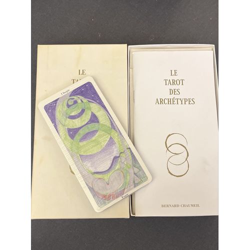Coffretle Tarot Des Archétypes (Livre-Jeu Sous Plastique) Bernard Chaumeil Institut De Bio-Psycho-Synergie
