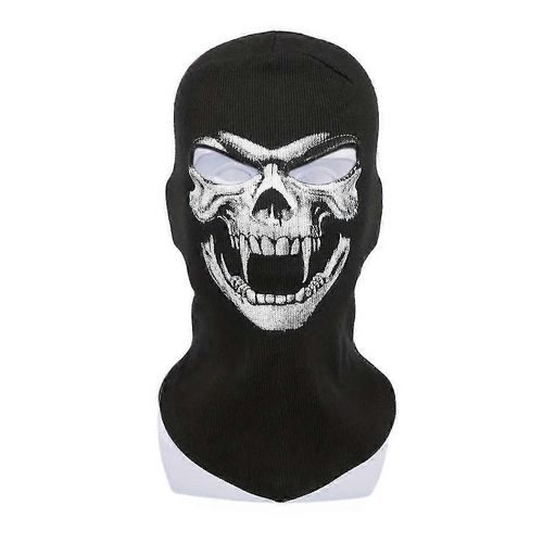 Masque Intégral Chaud De Squelette, Cagoule De Fantôme, Masque De Mort, Déguisement D'halloween, Cosplay