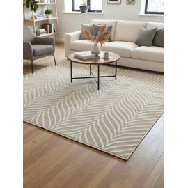Tapis Beige À Motif