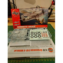 Maquette Avion Airfix 1/72 : Grumman F4f-4 Wildcat-Airfix