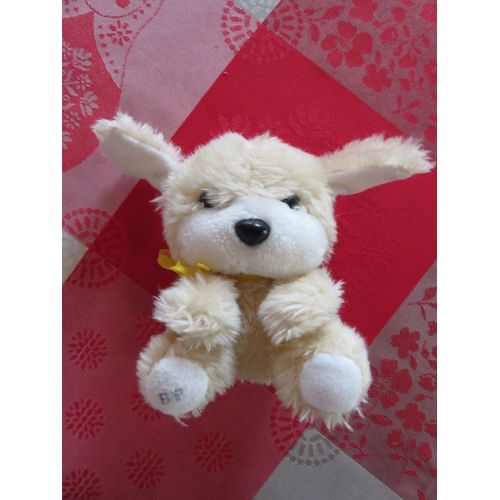 Chien en peluche vintage