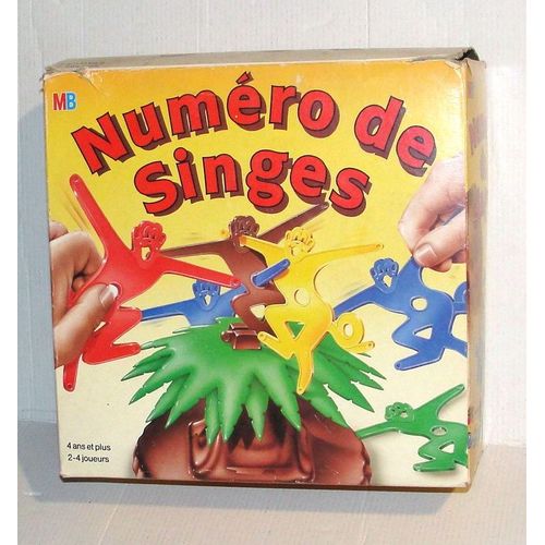 Numero De Singe Mb Jeux Style Patatras Acrobates Jeu De Societe 1988