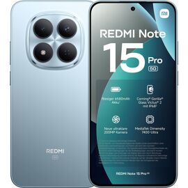 Xiaomi Redmi Note 15 Pro 5G Dual-SIM 256 Go Bleu