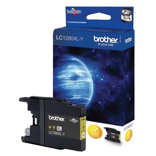 Brother LC1280XLY - Jaune - original - cartouche d'encre
