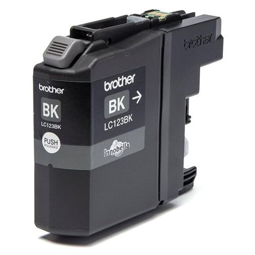 Brother LC123BK - À rendement élevé - noir - original - cartouche d'encre