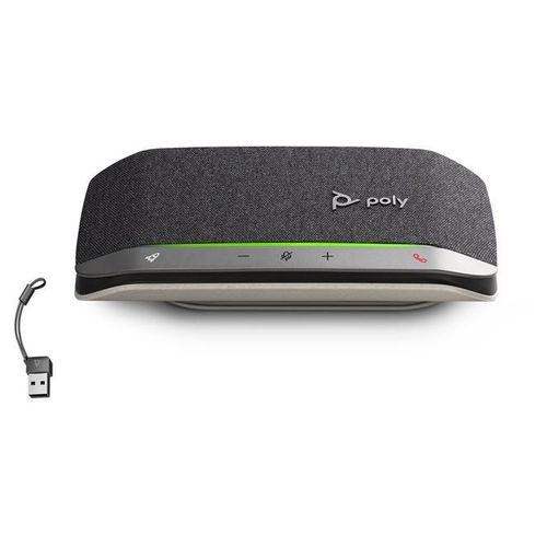 HP Poly Sync 20 - Haut-parleur intelligent - Bluetooth - filaire, sans fil - USB-A, USB-C - noir - certifié Zoom