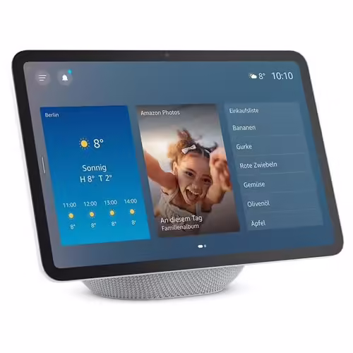 Amazon Echo Show 11 - Affichage intelligent - LCD de 11" - sans fil - Wi-Fi 6, Bluetooth - Contrôlé par application - blanc