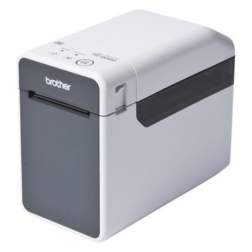 Brother TD-2120N - Imprimante d'étiquettes - thermique direct - Rouleau (6,3 cm) - 203 dpi - jusqu'à 152.4 mm/sec - USB 2.0, LAN, série, hôte USB - outil de coupe