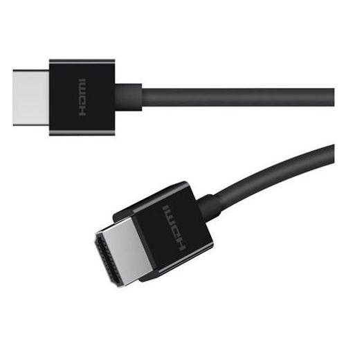 Belkin BOOST CHARGE - Ultra High Speed - câble HDMI - HDMI mâle pour HDMI mâle - 2 m - noir - support 8K - pour P/N: AVC006BTSGY, F4U098BT, F4U110BT, INC003TTBK, INC004BTSGY