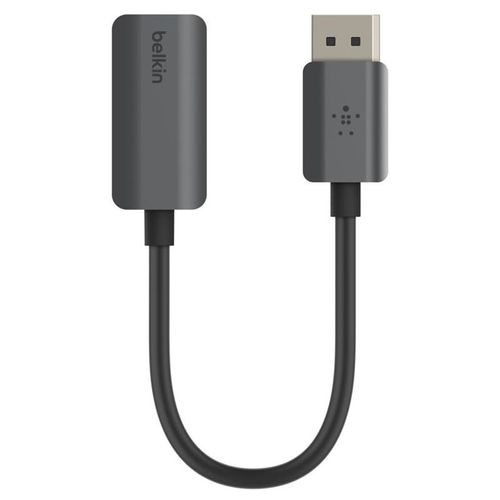 Belkin - Adaptateur vidéo - DisplayPort mâle pour HDMI femelle - 22.05 cm - noir - actif