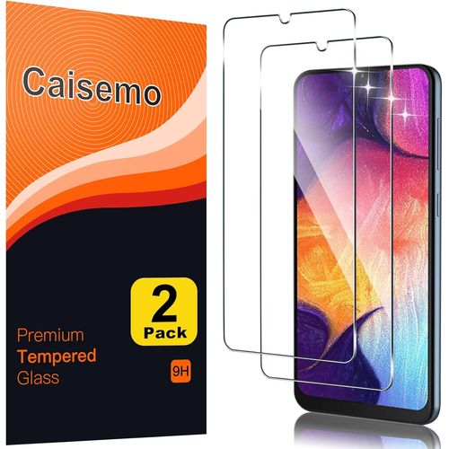 JGD-Lot de 2 protecteurs d'écran en verre trempé pour Samsung Galaxy A50, dureté 9H, anti-rayures, doux au toucher