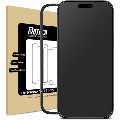 JGD-Verre Trempé pour iPhone 16 Pro Mat, Film Protection écran Matte Anti-Reflet et Anti-Traces de Doigts, 9H HD Vitre Protecteur