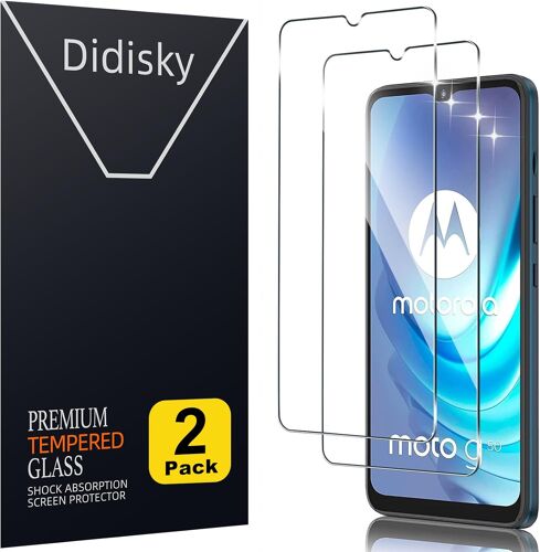 KALANKA-Protection d'écran en verre trempé pour Motorola Moto G50,G10,G9 Play (pas pour Moto G50 5G), [Lot de 2] protecteurs d'écran, doux au toucher, facile à installer, transparent