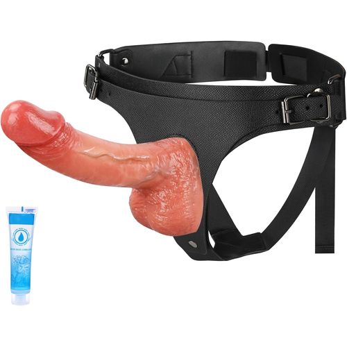 Jgd-Godes Réalistes Sex Toys Anals - Gode Pour Lesbien Portable Réglable Jouets Sexuels En Cuir Pour Les Couples, Gode À Ventouse Ceinture Pour Femme