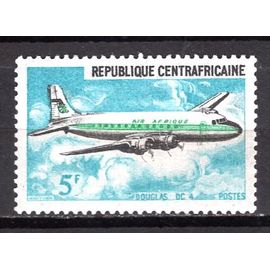 Centrafrique 1967 Avion Douglas Dc 3 Yvert N° 94 Neuf**