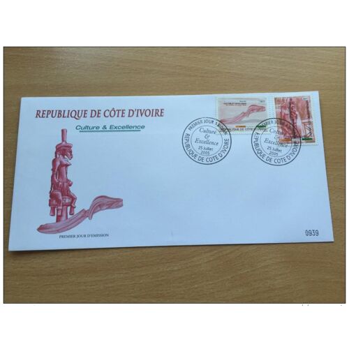 Cote D'ivoire Ivory Coast Elfenbeinkuste 2005 Fdc Kunsthandwerk Art Culture & Excellence 1329 - 1330