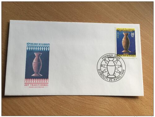 Djibouti Dschibuti 1998 Fdc Art Traditionnel Hedho Mi. 661