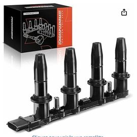 Frankberg Bobine D'Allumage Compatible Avec Astra G 1.6l 2000-2009 Astra H 1.6l 1.8l 2004-2014 Corsa D 1.6l 2006-2014 159 Croma Stilo Insignia A Meriva Vectra Zafira Remplacer# 1208021