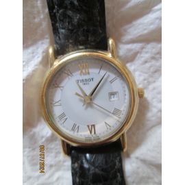 Montre Vintage D'Occasion Tissot Boitier En Or 18k 750