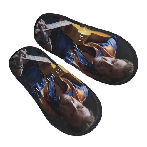 Pantoufles Johnny Hallyday - Collector Taille M 36-40 Livraison Offerte - 24 Modèles Disponibles