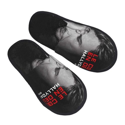 Pantoufles Johnny Hallyday - Collector Taille M 36-40 Livraison Offerte - 24 Modèles Disponibles