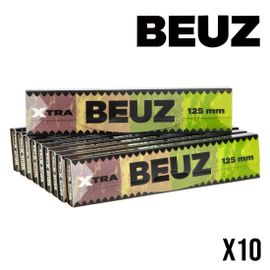FEUILLE A ROULER BEUZ BROWN XTRA SLIM 2 EN 1 PAR 10