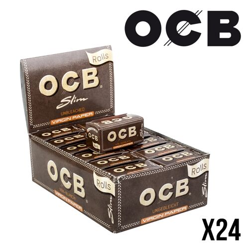 OCB VIRGIN ROLLS X24