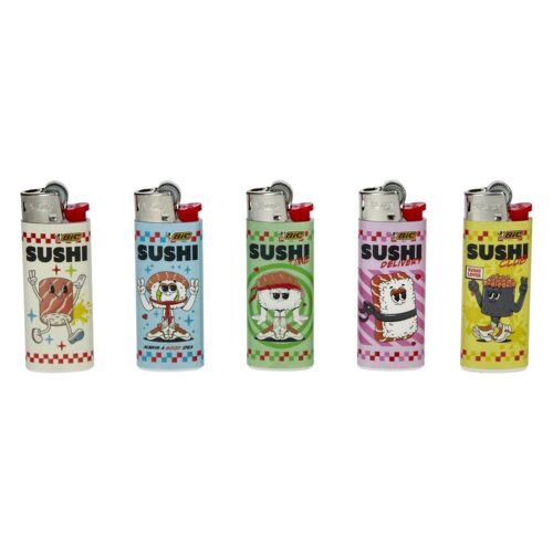 BRIQUET BIC MINI SUSHI LOVER X5