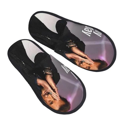 Pantoufles Johnny Hallyday - Collector Taille L 40-45 Livraison Offerte - 24 Modèles Disponibles