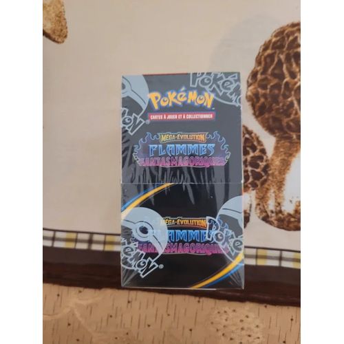 Pokémon : Présentoir De Boosters Méga-Évolution – Flammes Fantasmagoriques Du Jcc Pokémon