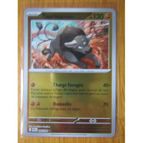 Tauros De Paldea - Reverse - 048/094 - Flammes Fantasmagoriques