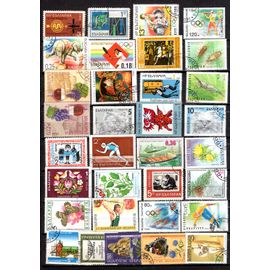 Bulgarie 65 Tmbres Obliteres Tous Differents En Parfait Etat Nombreuses Thematiques