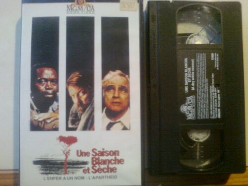 Cassette Vidéo Vhs - Une Saison Blanche Et Sèche - Donald Sutherland